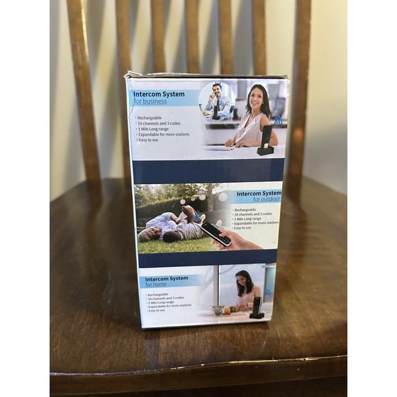 Chtoochy Handheld Wireless Rechargeable Intercom‎ System 4 New C668-P4 - Picture 4 of 9